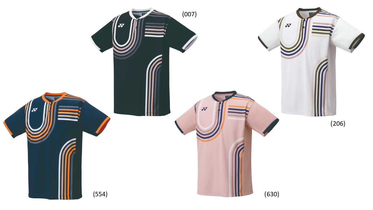 【レビュー投稿やLINE追加でクーポンGET】ヨネックス バドミントン ウェア YONEX MEN ゲームシャツ 10639 2025-26FW 2025-26秋冬カタログ商品