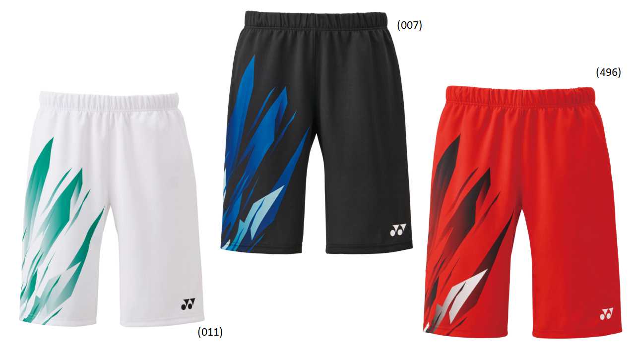 【レビュー投稿やLINE追加でクーポンGET】ヨネックス バドミントン ウェア YONEX MEN ニットハーフパンツ 15222 2025-26FW 2025-26秋冬カタログ商品