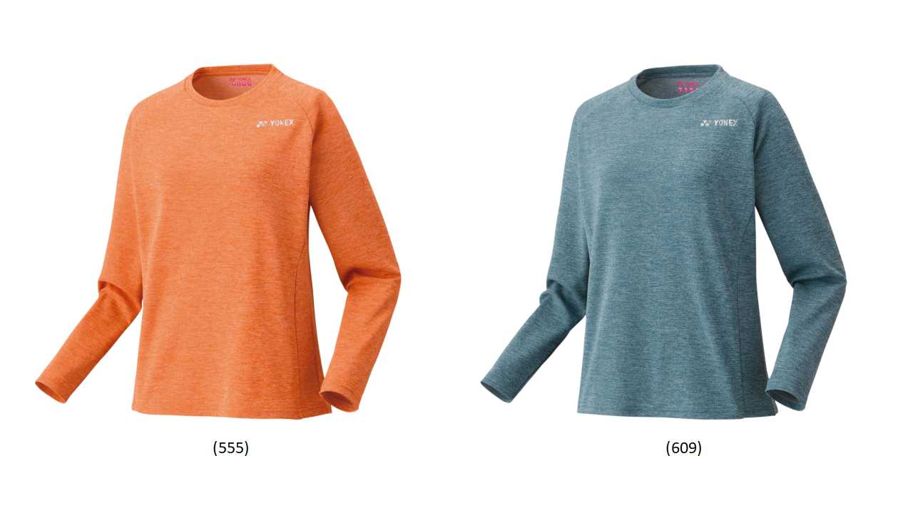 【レビュー投稿やLINE追加でクーポンGET】ヨネックス バドミントン ウェア YONEX WOMEN ロングスリーブTシャツ 16819 2025-26FW 2025-26秋冬カタログ商品