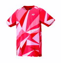【レビュー投稿やLINE追加でクーポンGET】ヨネックス バドミントン ウェア YONEX UNI ゲームシャツ 10623 2025SS 2025春夏カタログ商品
