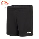 【レビュー投稿やLINE追加でクーポンGET】リーニン バドミントン ウェア LI-NING レディース トレーニングハーフパンツ AATU052P 2025年...
