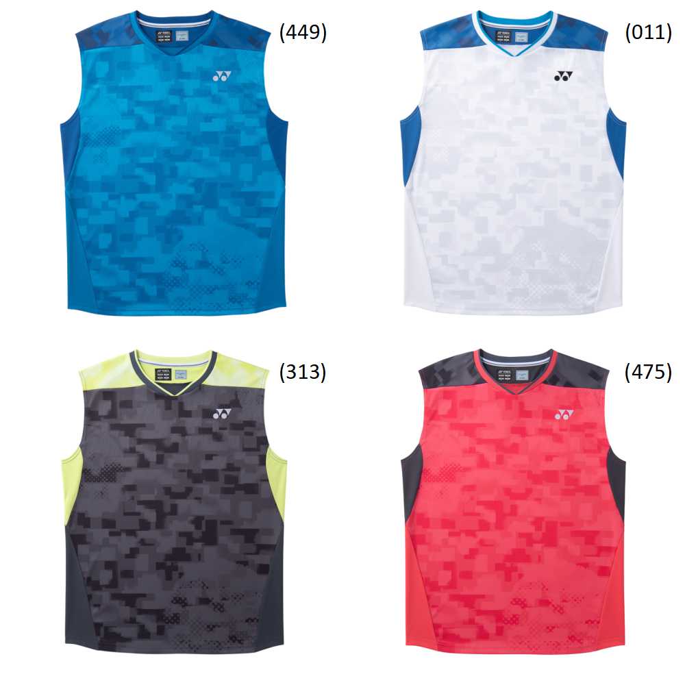 【レビュー投稿やLINE追加でクーポンGET】ヨネックス バドミントン ウェア YONEX MEN ゲームシャツ(ノースリーブ) 10755 日本代表着用モデル...