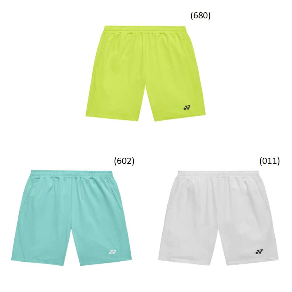 【レビュー投稿やLINE追加でクーポンGET】ヨネックス バドミントン ウェア YONEX UNI ニットハーフパンツ 15244 2026SS 2026春夏カタログ商品
