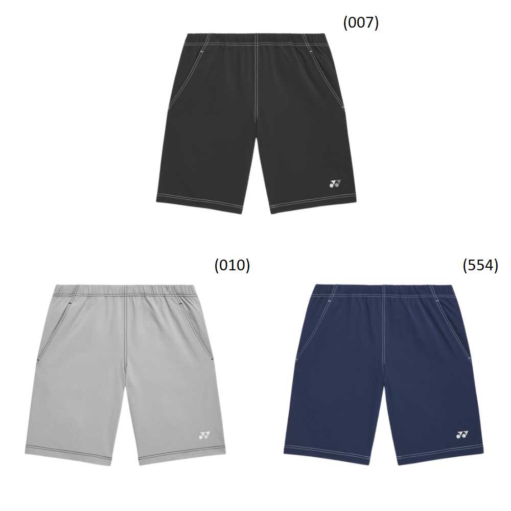 【レビュー投稿やLINE追加でクーポンGET】ヨネックス バドミントン ウェア YONEX UNI ハーフパンツ 15254 2026SS 2026春夏カタログ...