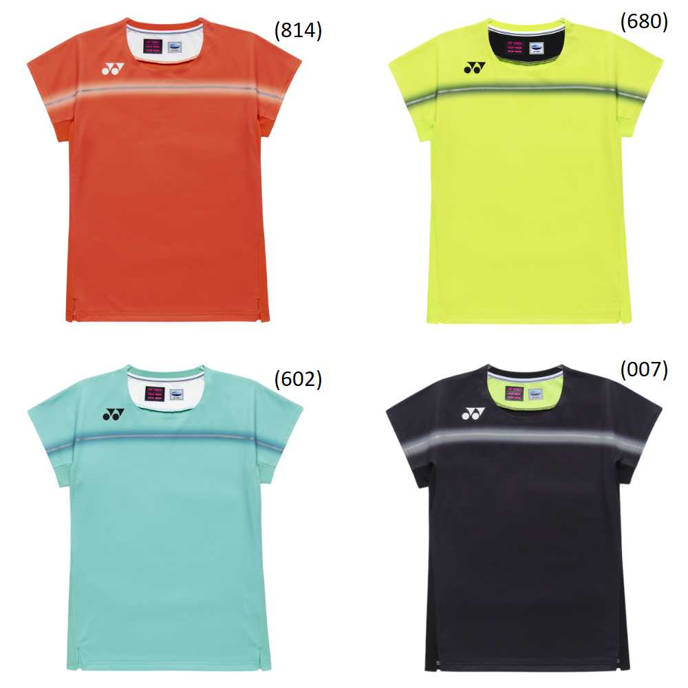 【レビュー投稿やLINE追加でクーポンGET】ヨネックス バドミントン ウェア YONEX WOMEN ゲームシャツ 20939 2026SS 2026春夏カタ...