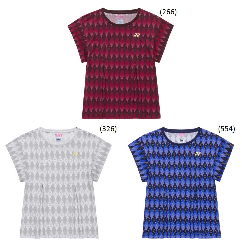 【レビュー投稿やLINE追加でクーポンGET】 ヨネックス ソフトテニス テニス ウェア YONEX WOMEN ゲームシャツ 20971 2026SS 2026春夏カタログ商品