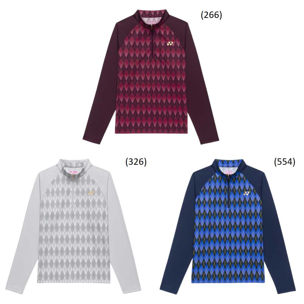 【レビュー投稿やLINE追加でクーポンGET】 ヨネックス ソフトテニス テニス ウェア YONEX WOMEN ゲームシャツ(ロングスリーブ) 20972 2026SS 2026春夏カタログ商品