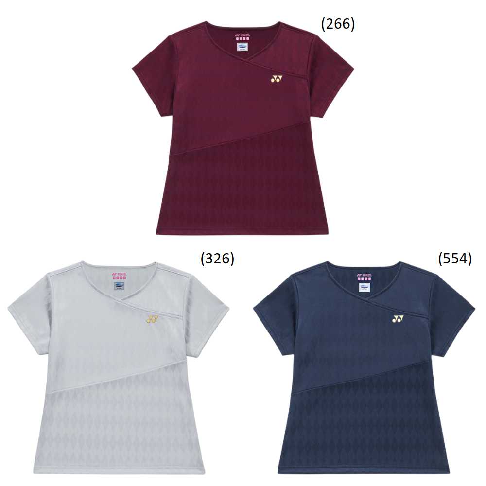 【レビュー投稿やLINE追加でクーポンGET】 ヨネックス ソフトテニス テニス ウェア YONEX WOMEN ゲームシャツ 20973 2026SS 2026春夏カタログ商品