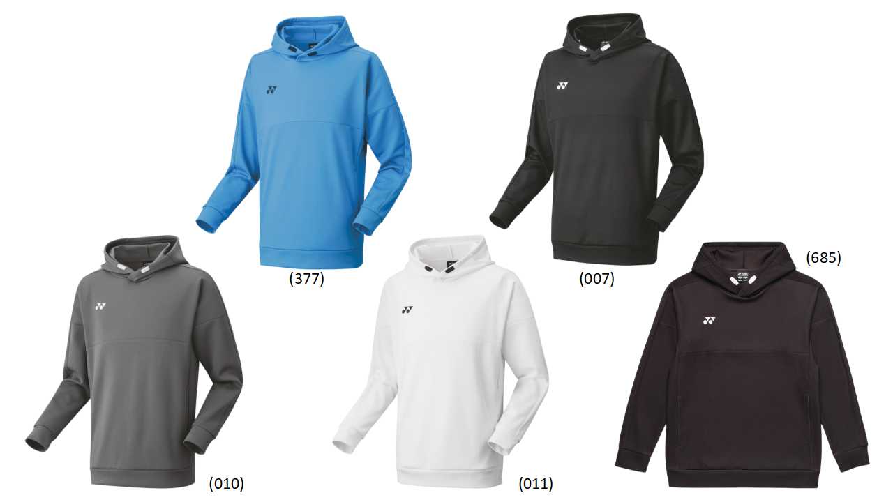 乐天商城 - 【レビュー投稿やLINE追加でクーポンGET】ヨネックス バドミントン ウェア YONEX UNI パーカー(フィットスタイル) 30111 2026SS 2026春夏カタログ商品