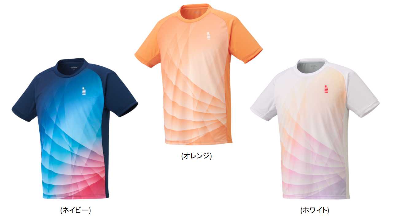 【レビュー投稿やLINE追加でクーポンGET】ゴーセン バドミントン ウェア GOSEN UNI ゲームシャツ T2550