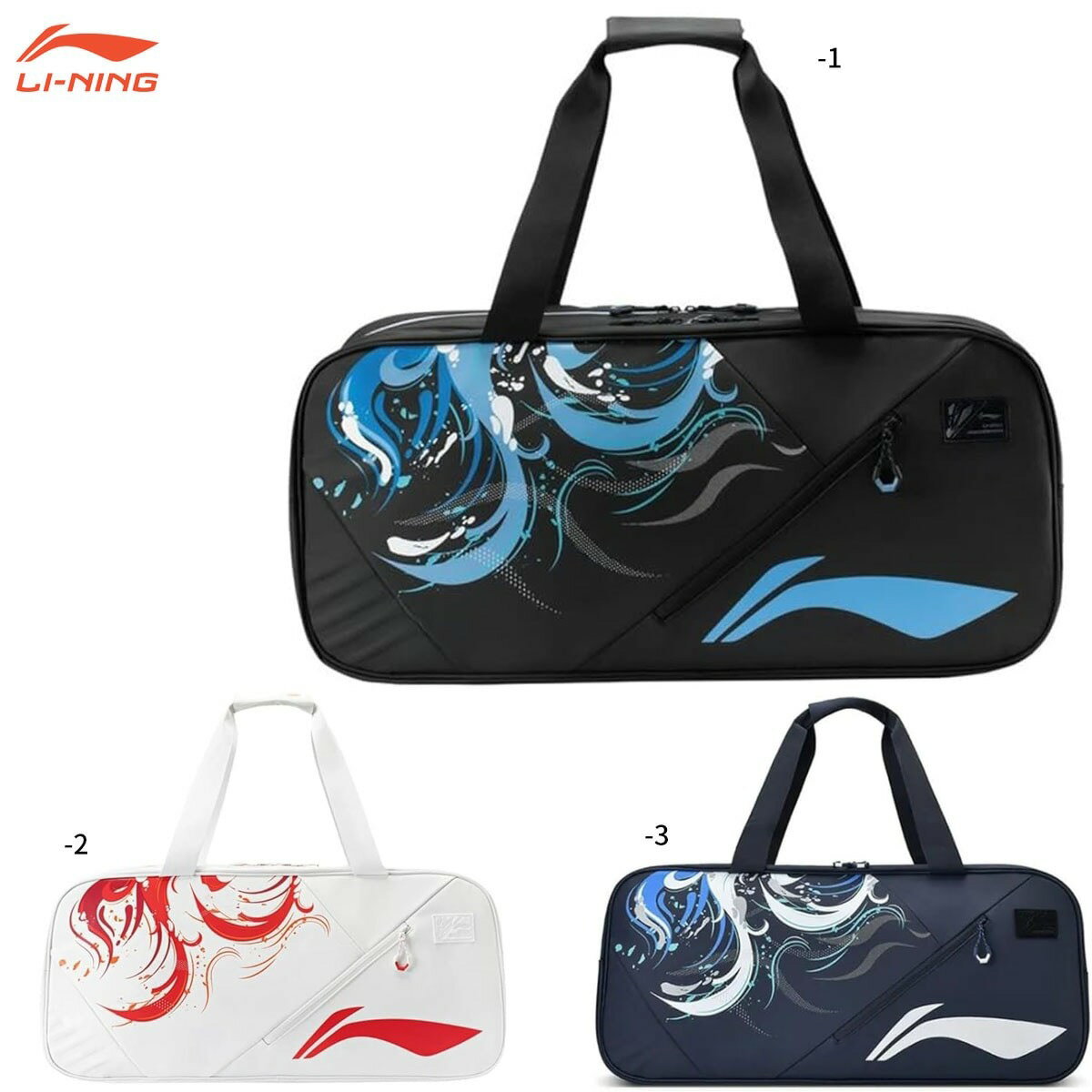 乐天商城 - 【レビュー投稿やLINE追加でクーポンGET】リーニン バドミントン バッグ LI-NING ラケットバッグ トーナメントバッグ6 ABLU067