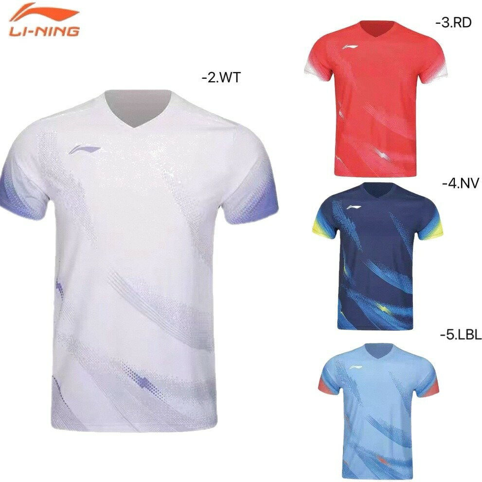 Rakuten - 【レビュー投稿やLINE追加でクーポンGET】リーニン バドミントン ウェア LI-NING UNI ゲームシャツ AAYV167 2026年カタログ商品