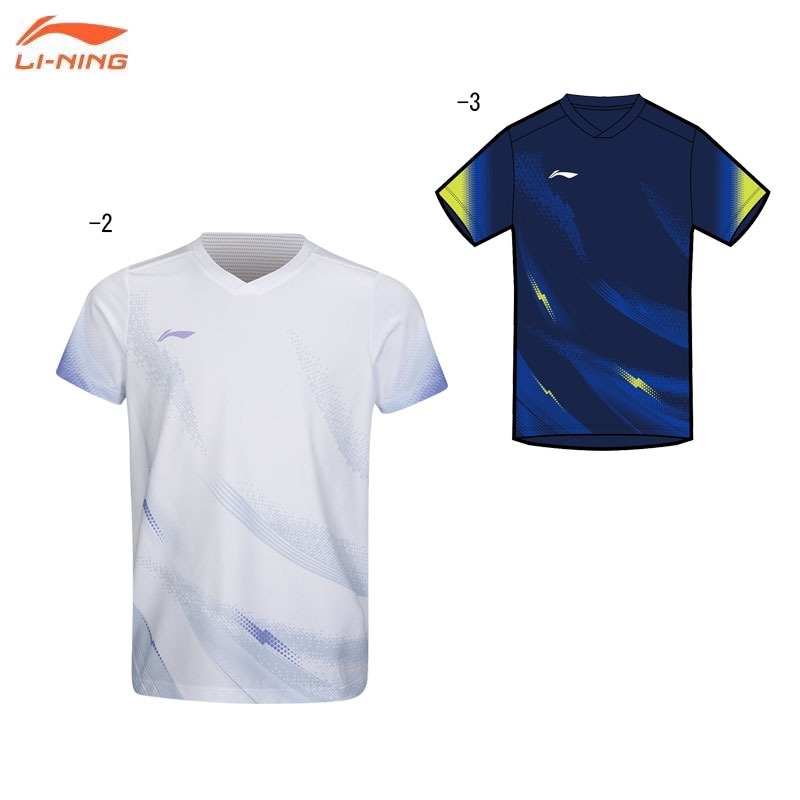 Rakuten - 【レビュー投稿やLINE追加でクーポンGET】リーニン バドミントン ウェア LI-NING JUNIOR ゲームシャツ AAYV224 2026年カタログ商品
