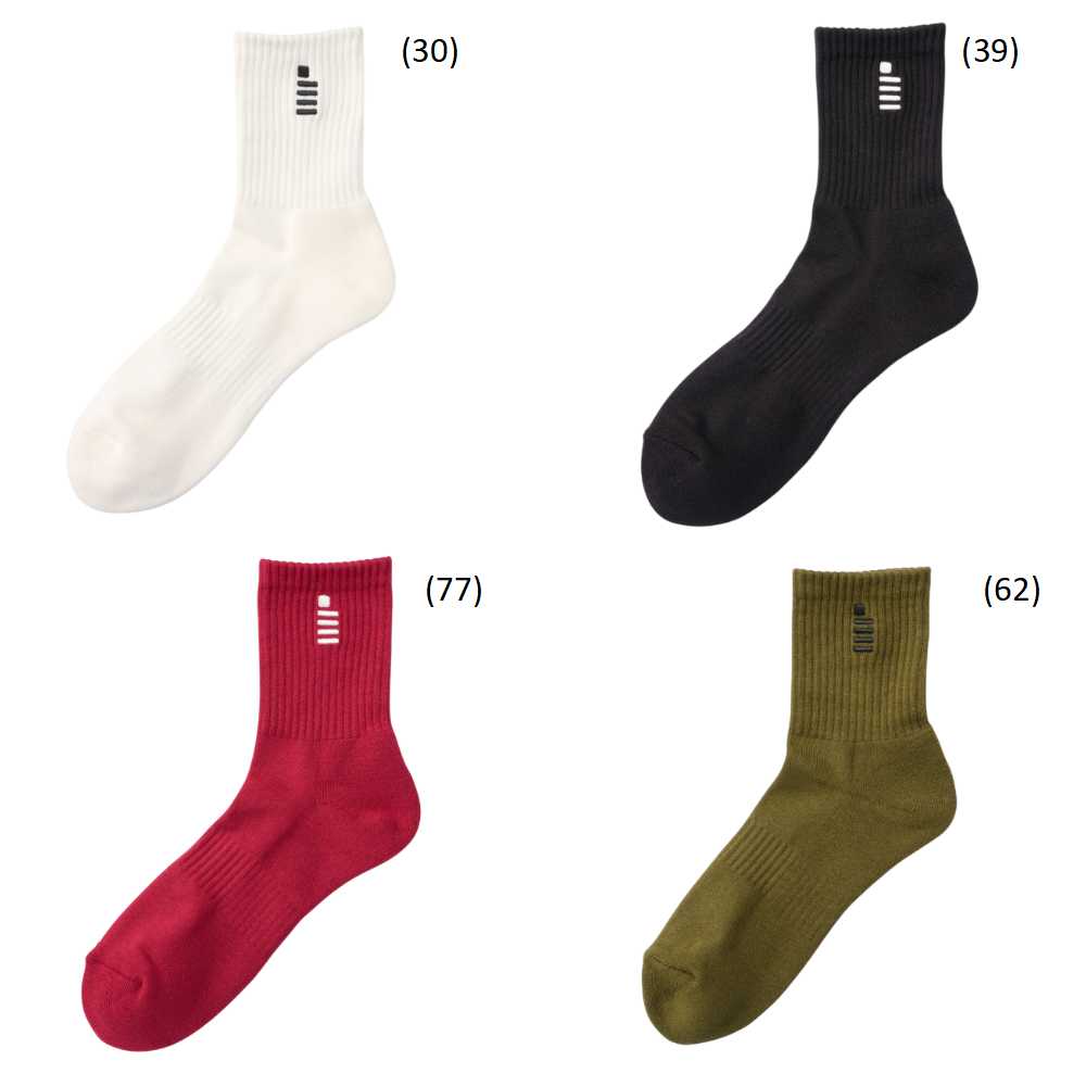 【レビュー投稿やLINE追加でクーポンGET】ゴーセン バドミントン ソックス GOSEN MEN ミドルソックス F2600 2026SS