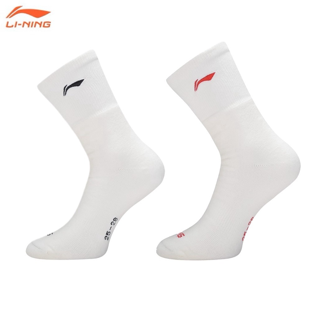 Rakuten - 【レビュー投稿やLINE追加でクーポンGET】リーニン バドミントン ソックス LI-NING UNI スポーツソックス 2足組 AWTV171 2026年カタログ商品