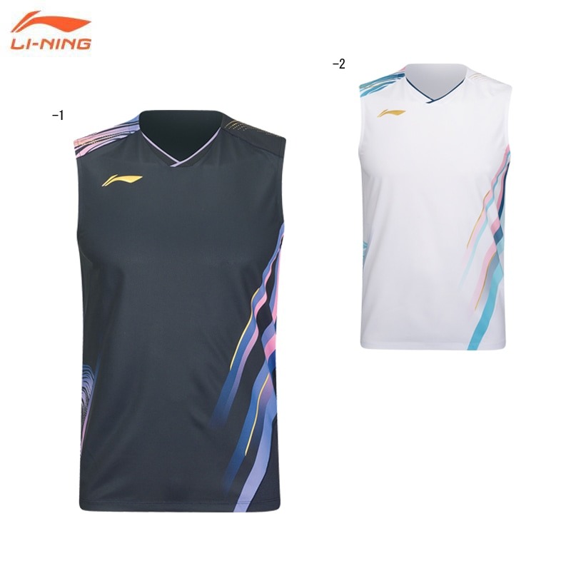 Rakuten - 【レビュー投稿やLINE追加でクーポンGET】リーニン バドミントン ウェア LI-NING UNI ゲームシャツ AVSV153 2026年カタログ商品