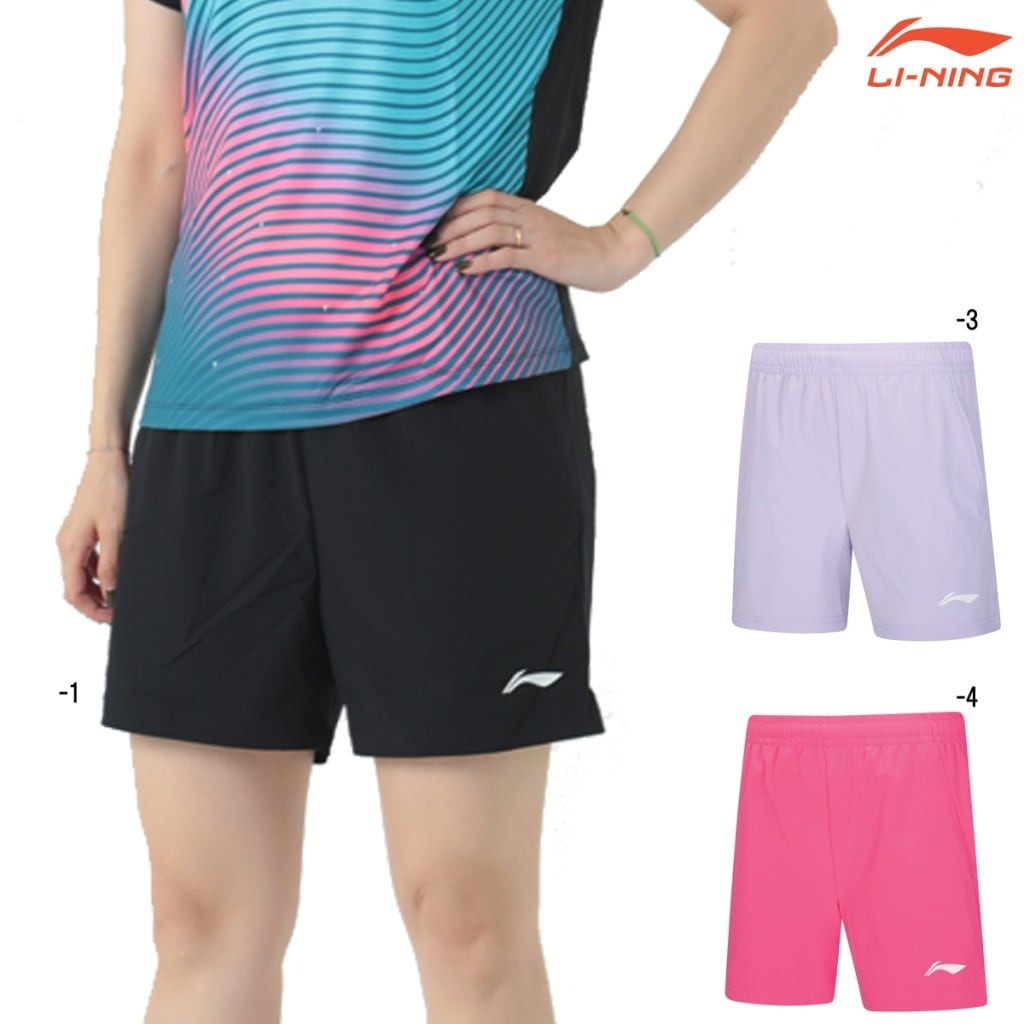 乐天商城 - 【レビュー投稿やLINE追加でクーポンGET】リーニン バドミントン ウェア LI-NING レディース ゲームパンツ AAPV108 2026年カタログ商品