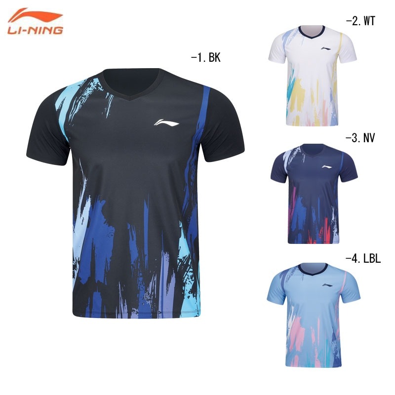 Rakuten - 【レビュー投稿やLINE追加でクーポンGET】リーニン バドミントン ウェア LI-NING UNI ゲームシャツ AAYV261 2026年カタログ商品
