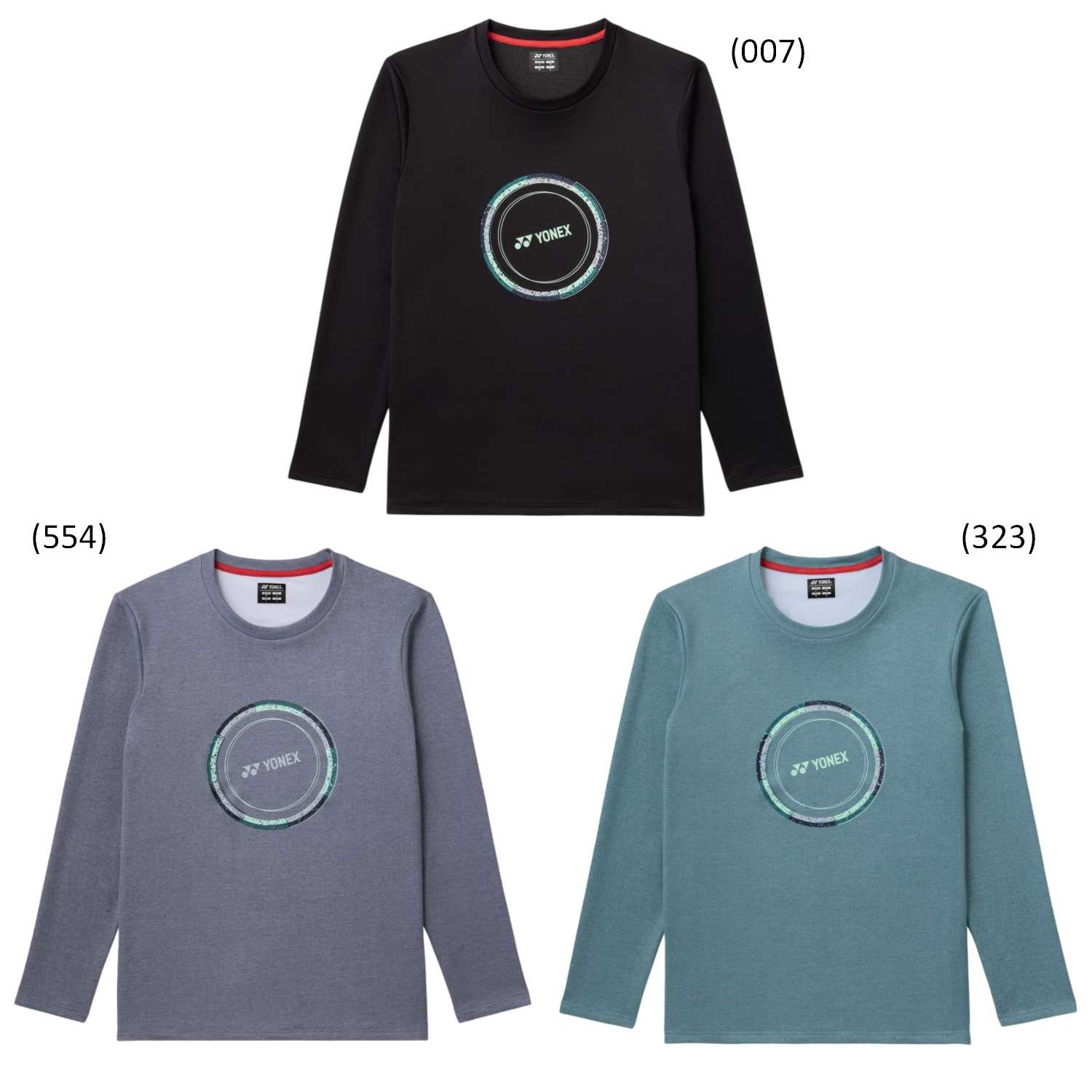 【レビュー投稿やLINE追加でクーポンGET】ヨネックス バドミントン ウェア YONEX UNI ロングスリーブTシャツ 16886 2026-27FW 2026-27秋冬カタログ商品