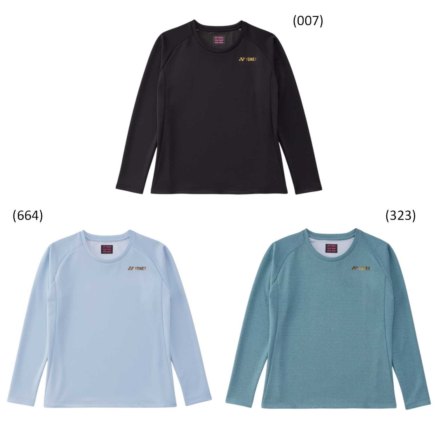 【レビュー投稿やLINE追加でクーポンGET】ヨネックス バドミントン ウェア YONEX WOMEN ロングスリーブTシャツ 16887 2026-27FW 2026-27秋冬カタログ商品