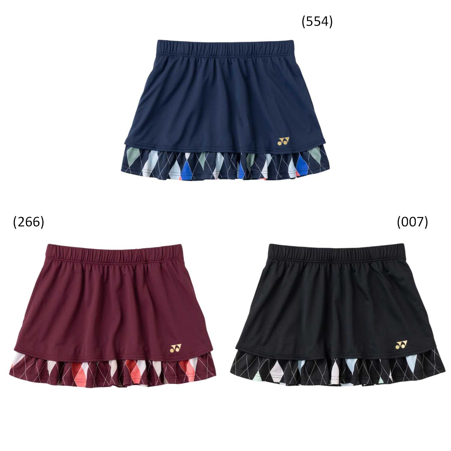 【レビュー投稿やLINE追加でクーポンGET】ヨネックス ソフトテニス テニス ウェア YONEX WOMEN スカート 26202 2026-27FW 2026-27秋冬カタログ商品