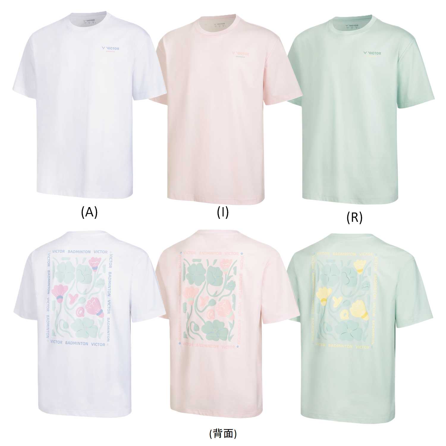 【レビュー投稿やLINE追加でクーポンGET】ビクター バドミントン ウェア VICTOR UNI オーバーサイズTシャツ T-60034 2026SS