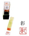 雅号印 【 彰 】 朱文