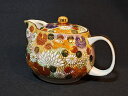 【九谷焼】ポット(日本茶 急須 ポット 茶器 陶器 ティーポット) 金花詰