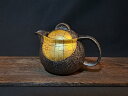 【九谷焼】ポット(日本茶 急須 ポット 茶器 陶器 ティーポット) 金箔彩