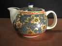 【九谷焼】ポット(日本茶 急須 ポット 茶器 陶器 ティーポット) 青粒鉄仙