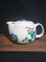 【九谷焼】ポット(日本茶 急須 ポット 茶器 陶器 ティーポット) 山茶花