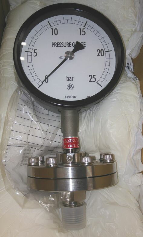 Rakuten - 長野計器　隔膜式圧力計 SC10-M03-6A30-BE10-310
