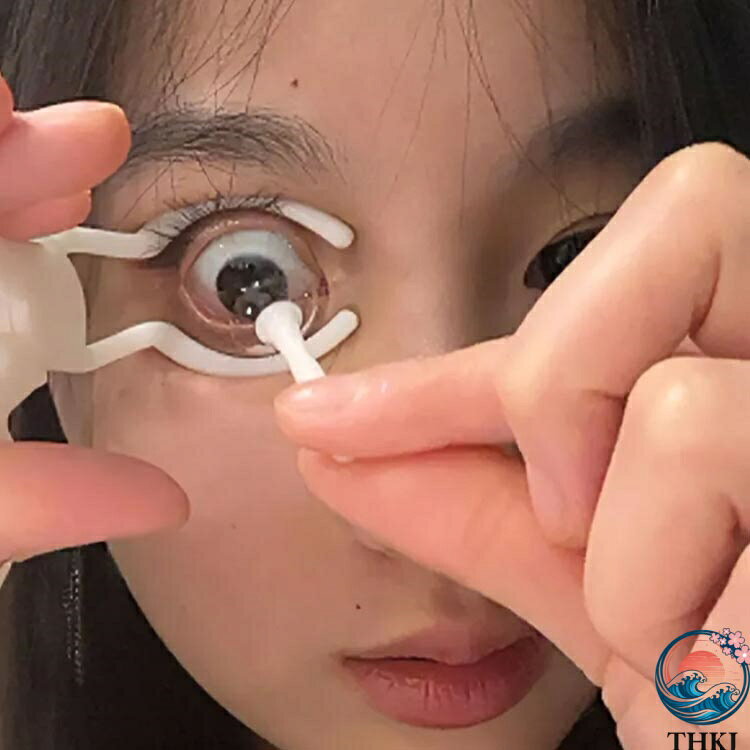 【全品5%ポイント】コンタクトレンズ装用補助具 コンタクトレンズ 取り外し器 挿入ツール を入れる道具 ソフト カラコン入れる器具 つけはずし器具 眼鏡クリップがまぶたをサポートし 挿入と取り外しを簡単にします 傷つけない 滑り止め 丈夫 高耐 (2)