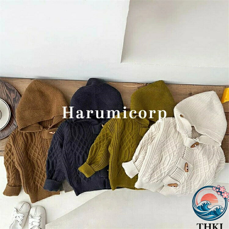 【全品5%ポイント】カーディガン キッズ ベビー服 男の子 女の子 ニット セーター ...