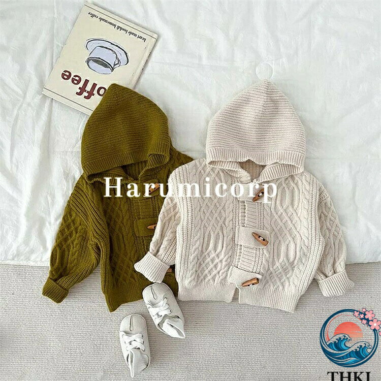 【全品5%ポイント】カーディガン キッズ ベビー服 男の子 女の子 ニット セーター ...
