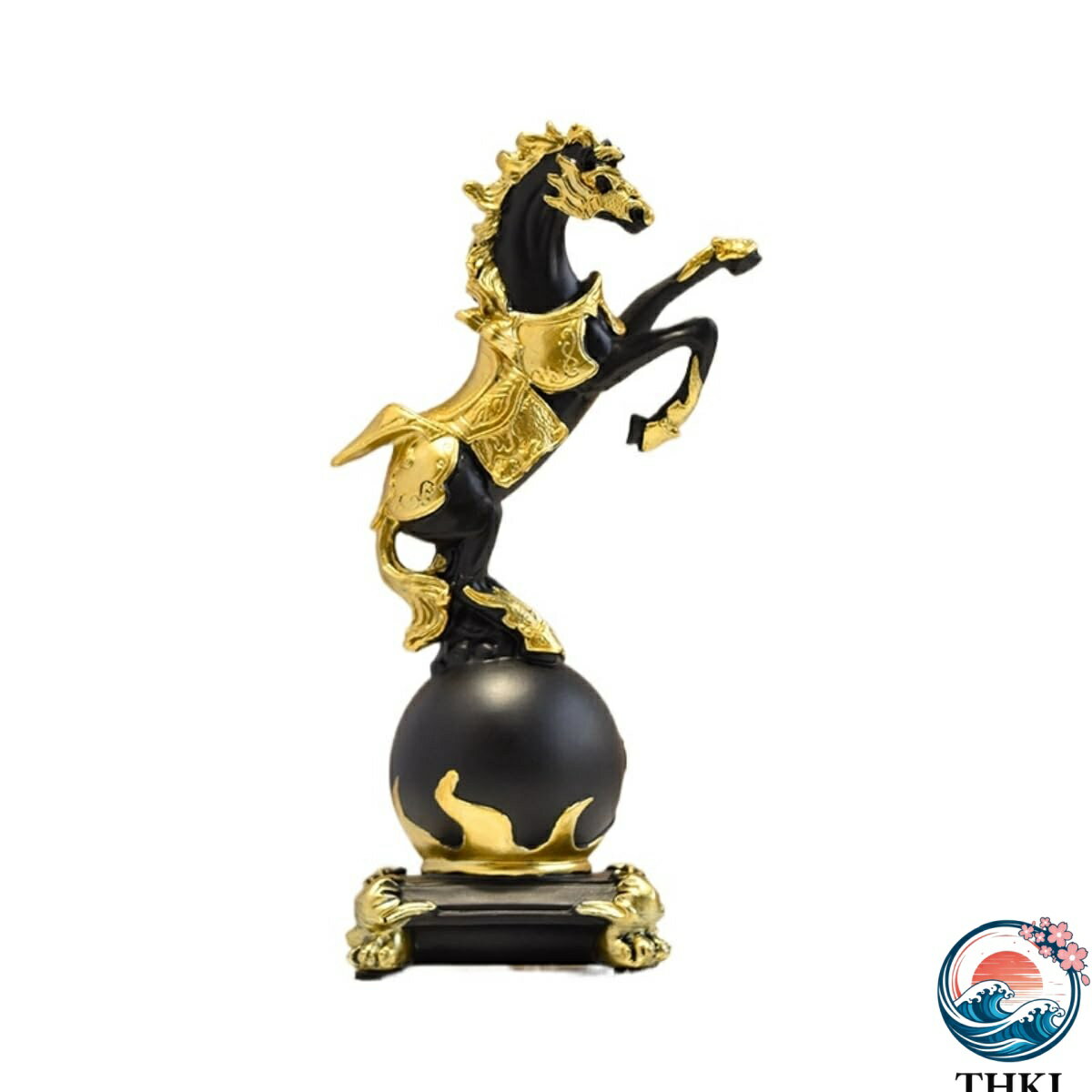 【全品2点で5%OFF】2026年 馬 置物 干支 樹脂製 馬到成功 開運祈願 金運祈願 商売繁盛祈願 風水グッズ うま 十二支 馬の置物 縁起物 風水 金運グッズ 開運グッズ 新年 正月飾り 玄関 インテリア 引っ越し プレゼント 贈り物