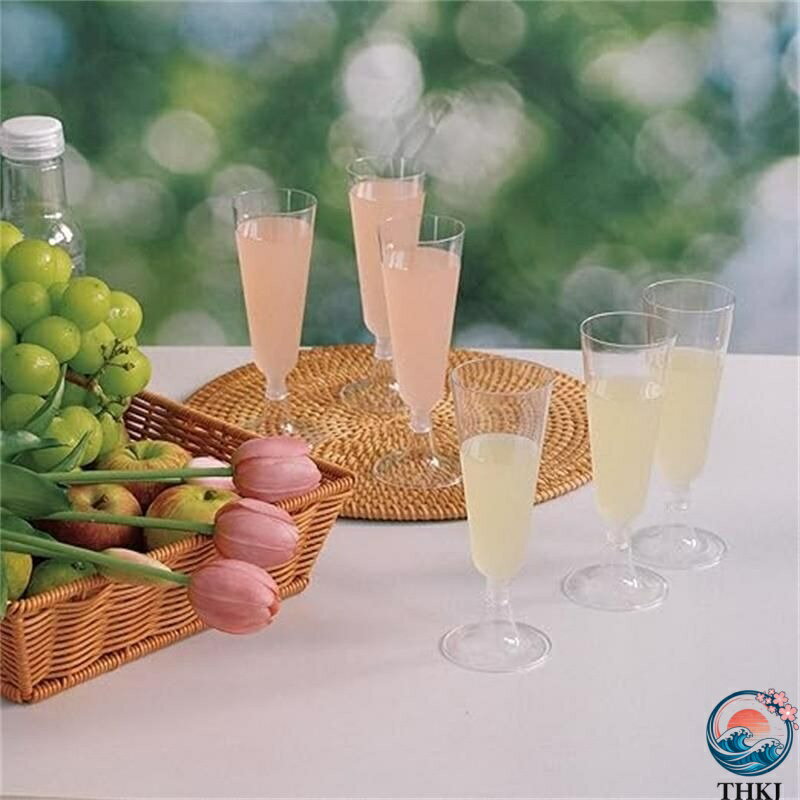 樂天商城 - 【全品2点で5%OFF】ワイングラス 使い捨て 150ml シャンパングラス プラスチック 硬質プラスチック シャンパングラス 赤ワイングラス ステムウェア ワイングラス パーティー ホリデー イベント用品