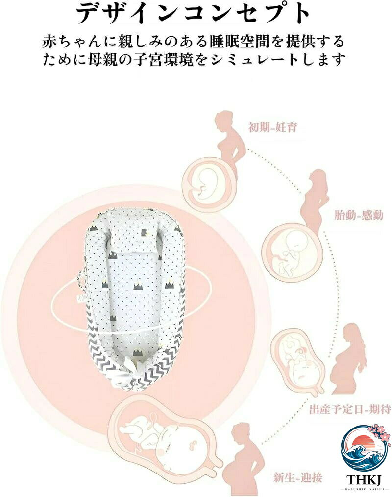 【全品5%ポイント】ベッドインベッド 新生児 枕付き ベビーベッド 添い寝 赤ちゃん...