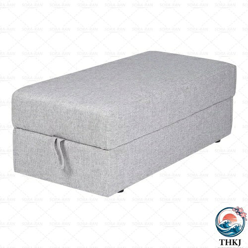 【全品5%ポイント】 ソファ足踏み 履物台 収納スツール 多機能一体型 インテリア収納家具 ライトグレ プレゼント ギフト 贈り物 [3]