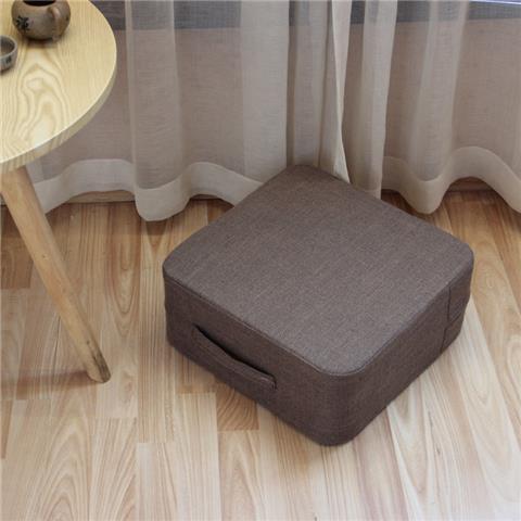 クッション 家庭用 トランポリン クッション型 子供 効果 40×40 正方形 自宅 おしゃれ 新生活 一人暮らし 座布団 [2]