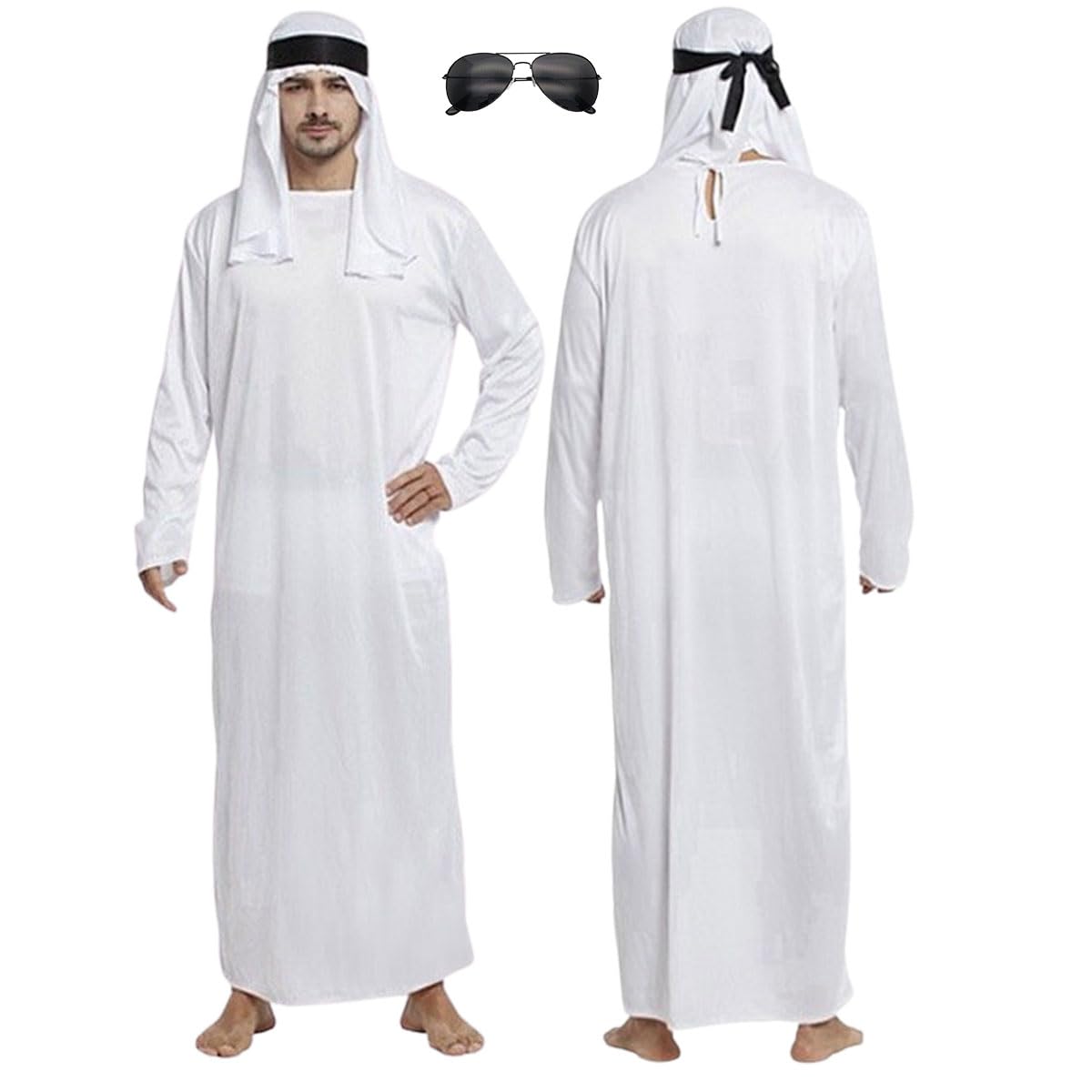 【本日にご注文で5%OFF】アラブ 石油王 コスチューム ハロウィン 仮装 アラブ 民族 衣装 ターバン
