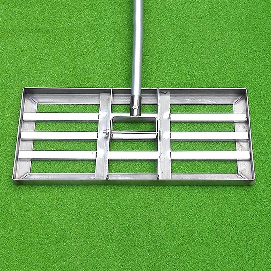 【全品2点で5%OFF】熊手 レーキ ハンドレーキ 芝生レーキ サッチ取りレーキ 芝生レベリングレーキステ..