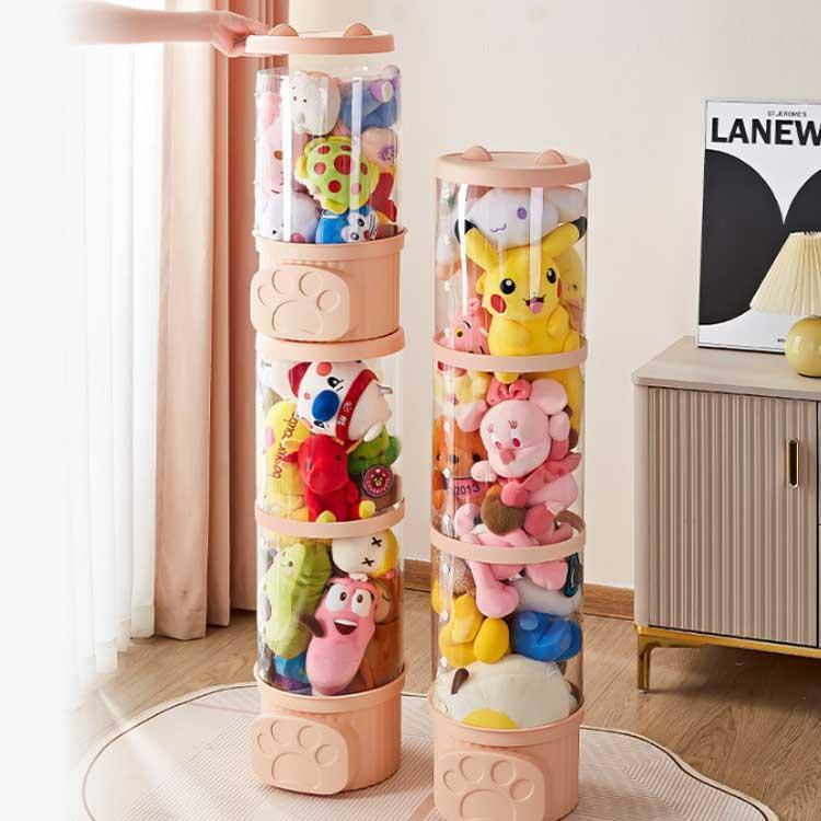 【全品5%ポイント】ぬいぐるみ 収納 ケース 透明ぬいぐるみ収納 おもちゃ収納ボッ...