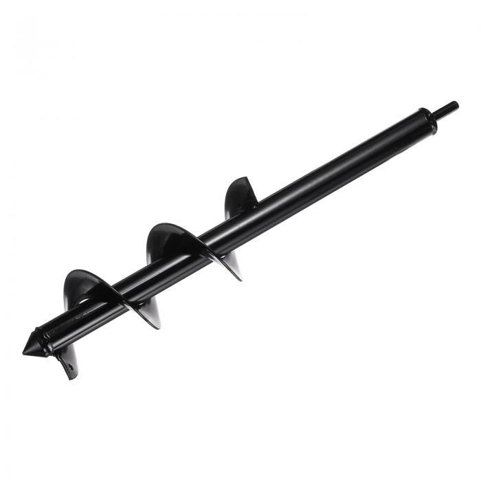 【全品2点で5%OFF】uxcell 45cm全長 アースドリル 8cm直径 六角ドリル オーガードリル 穴あけドリル 穴掘り 穴掘り機 ドリルビット 農業 園芸用
