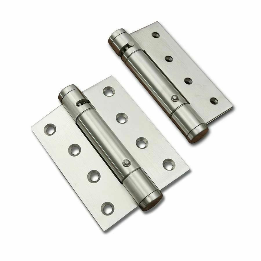【全品2点で5%OFF】堅塁金物 蝶番 スプリング蝶番 ステンレス鋼の丁番 ドアクローザーヒンジ 調整可能..