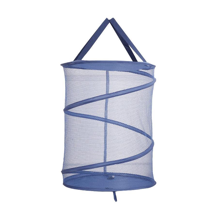 【全品2点で5%OFF】鳥やカラスからゴミを守る 大容量 ゴミ荒らし防止 フタ付きゴミ箱 高強度ネット材質 軽量 折り畳み ランドリー収納 洗濯かご 屋外収納ボックス 省スペース ゴミ