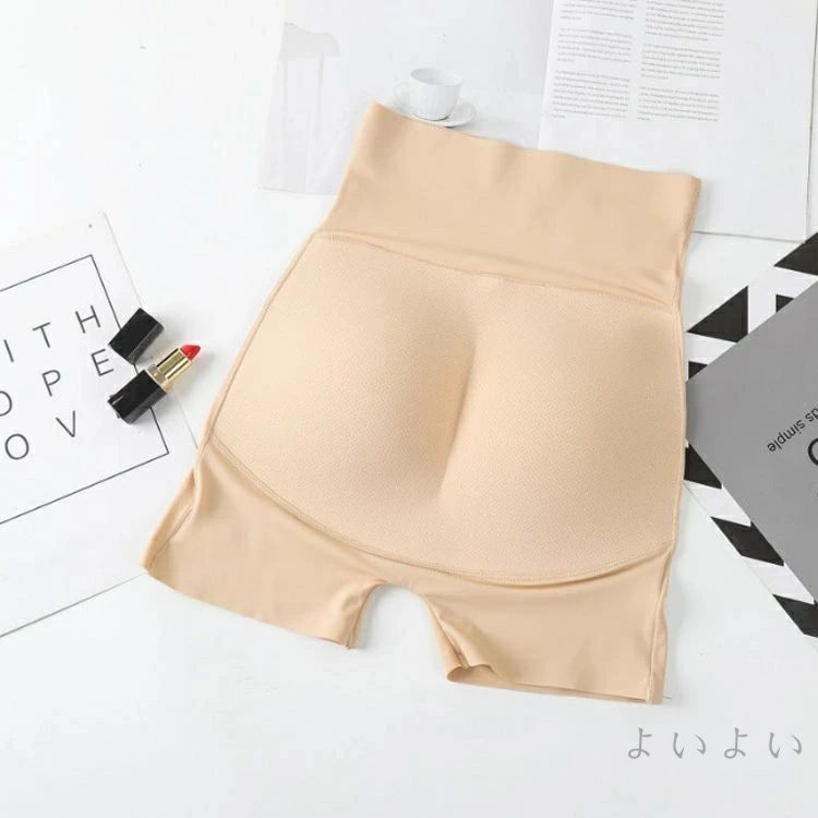 【全品5%ポイント】ガードル パッド入り ショーツ 補正下着 ヒップ盛りパンツ 補正...