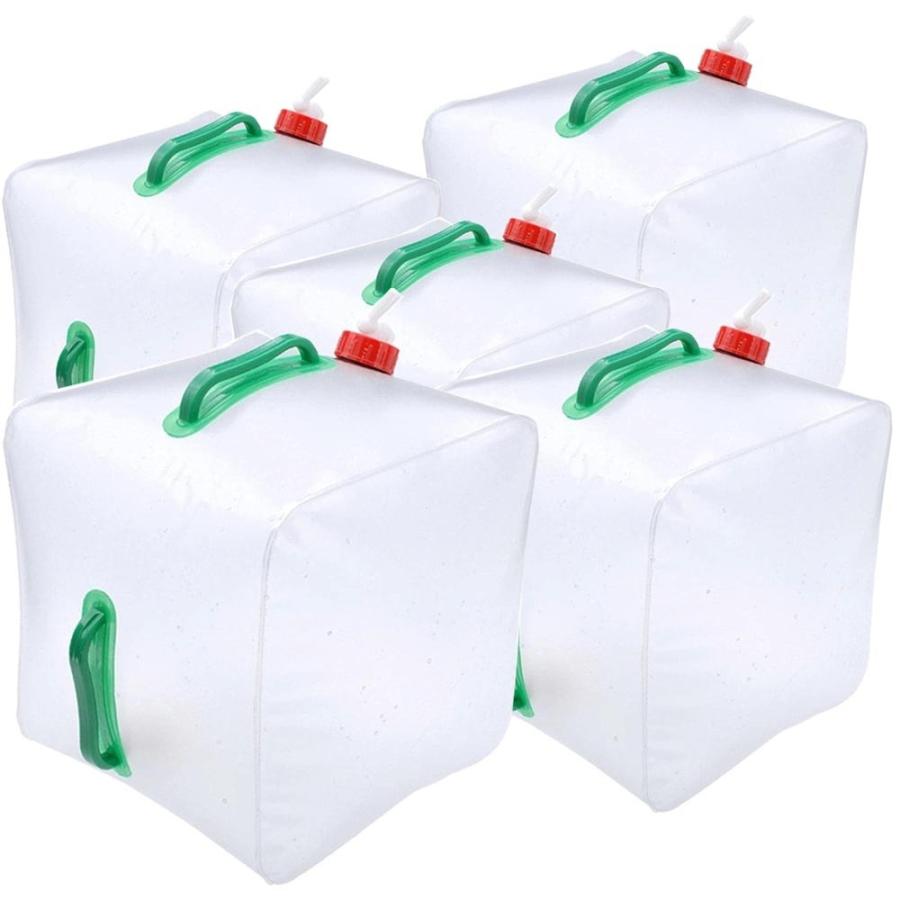 ・20Lウォーターバッグ ×3個 ■商品サイズ： 開いてる状態、10L（約）24x26x27cm ■重量：約242g/個 ■素材：ポリエチレン ■中国製 ＜ご注意＞ 一時使用にオススメです。水など注入したまま長期間保存しないでください。 商...