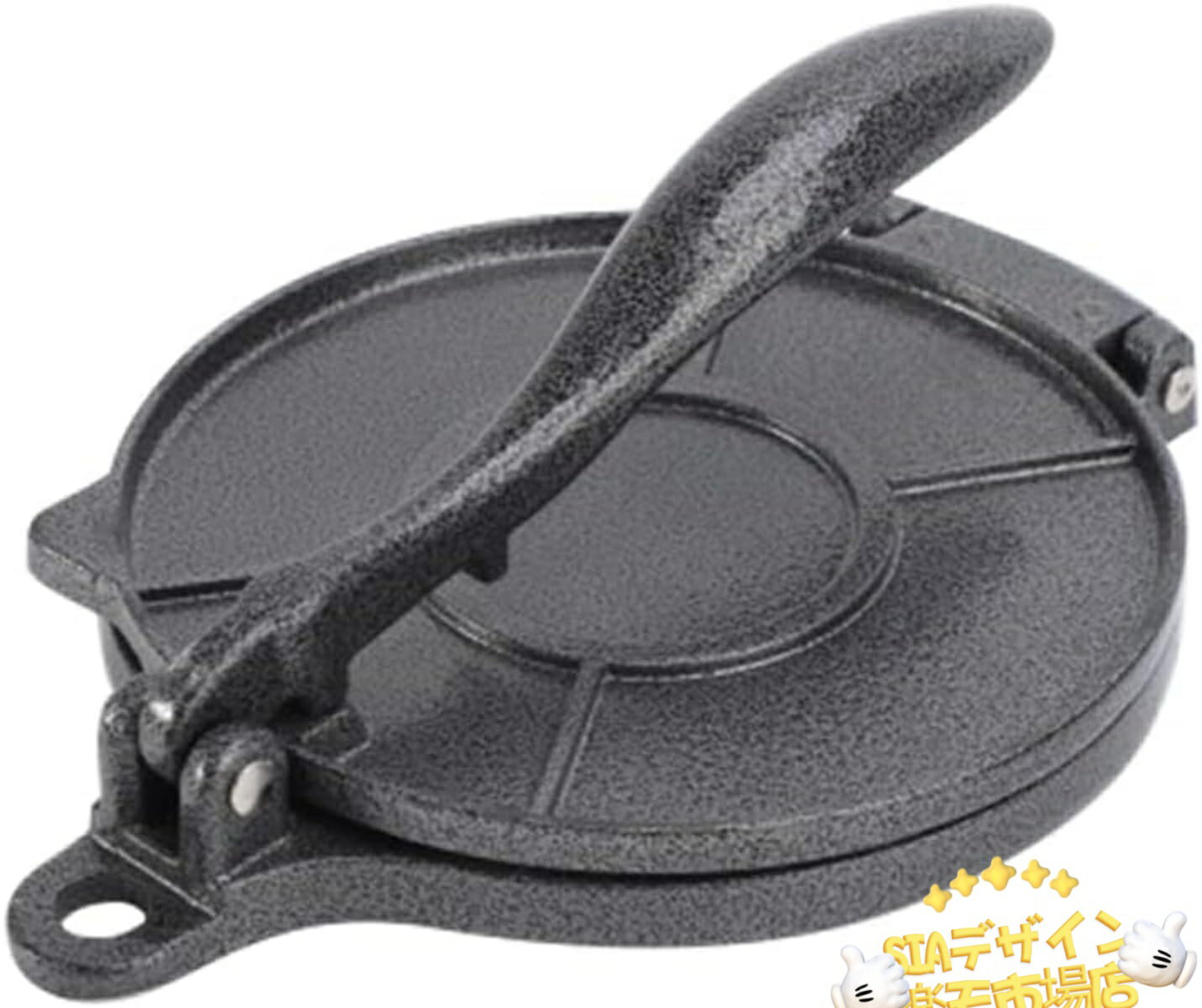 【全品2点で5%OFF】鋳鉄トルティーヤプレス DIY マニュアル コーン トルティーヤ プレス ツール、トル..