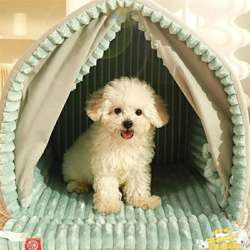 【全品5%ポイント】ペットハウス 安定 丈夫 ペットベッド 春夏秋 滑りにくい裏生地...